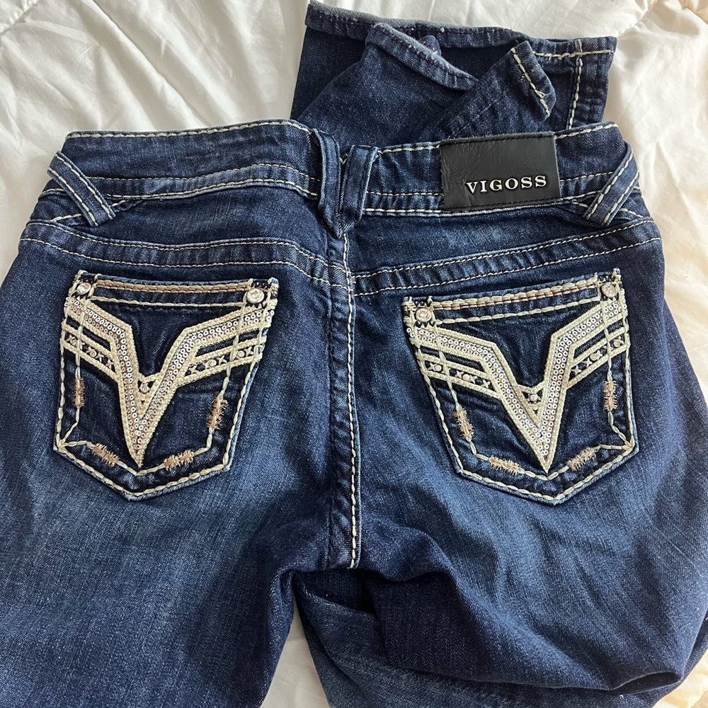 Y2K bootcut low rise jeans